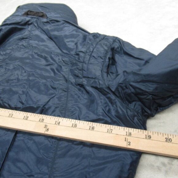 Columbia Titanium Jacket Small Womens Navy Interchange Insulated Omni Heat - Picture 13 of 15